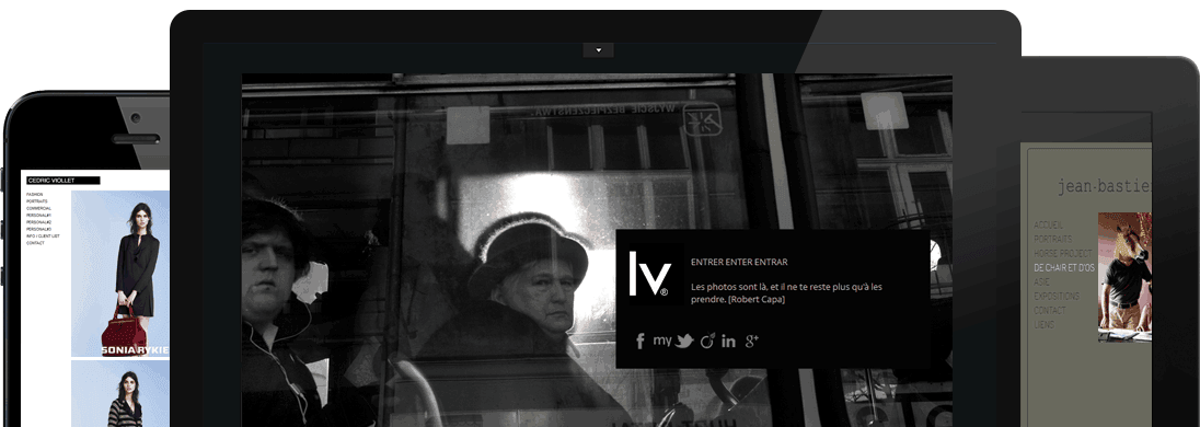 写真家のためのテンプレート